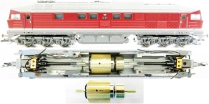 sb modellbau 11518 - TT - Motorisierungssatz für BR 232, BR 233, BR 234,  BR 241 Ludmilla, BR 130, BR 132 und BR 142